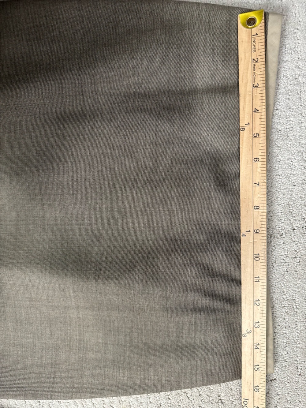 Vintage 90s J. Crew Long Wool Skirt RARE Tailored Lined Quiet Luxury Old Money - Picture 7 of 13